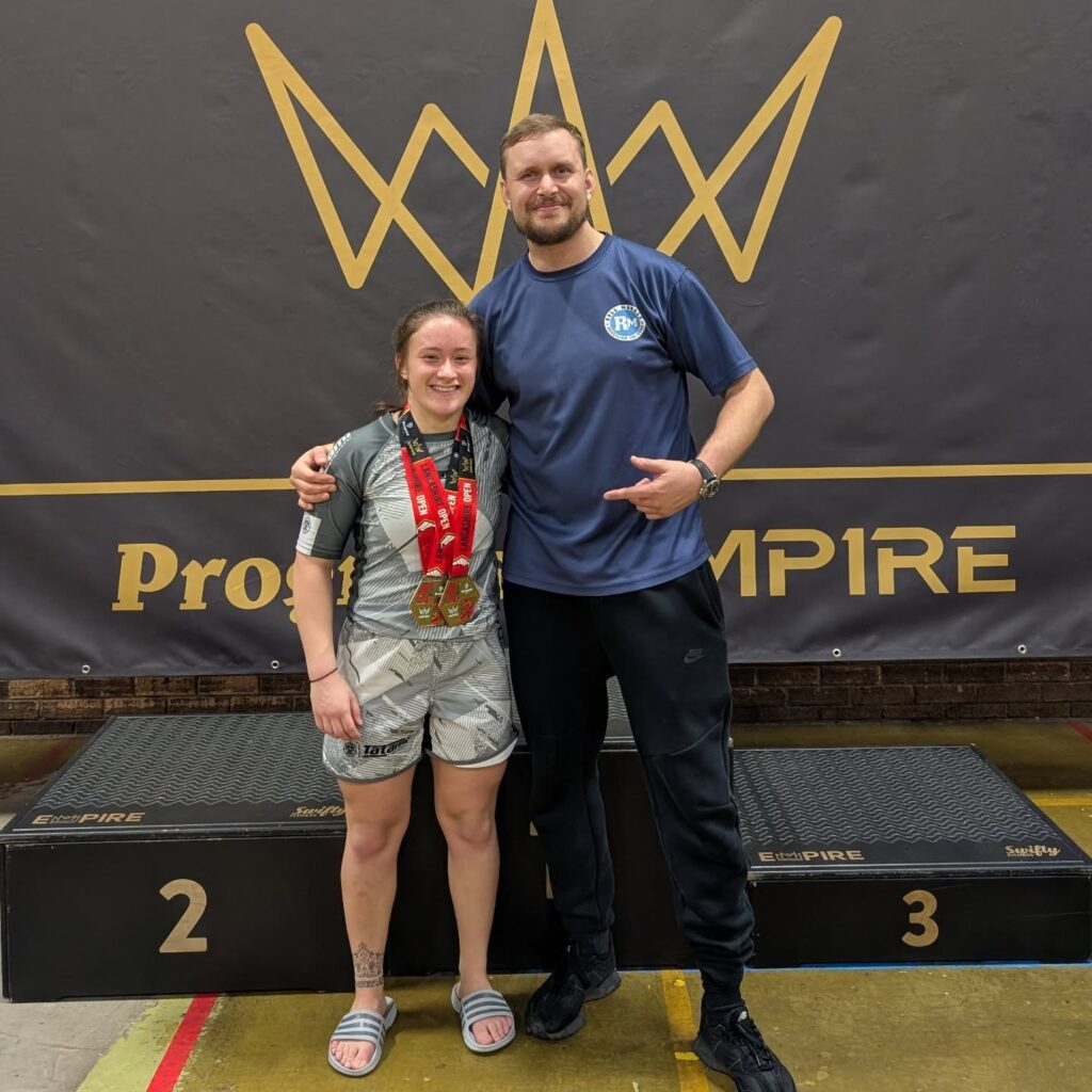 tamsyn with medal 